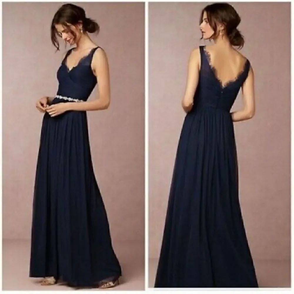 BHDLN FLEUR WEDDING DRESS NAVY
